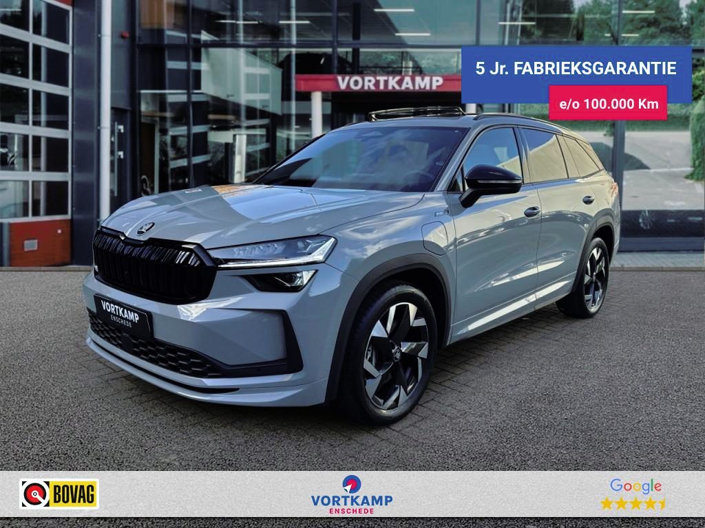 Skoda Kodiaq 1.5 TSI IV SPORTLINE FISCAAL LAAG !! PANO-DAK/TREKHAAK/ACC/CAMERA/FAMILY-PAKKET