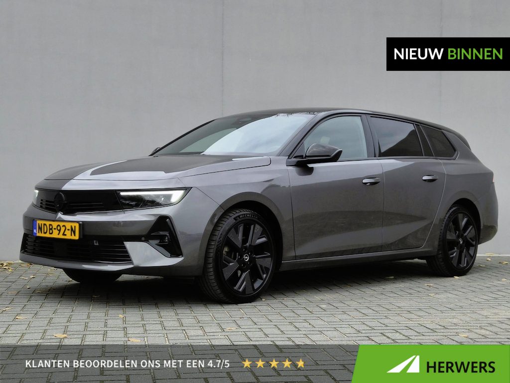 Opel Astra Electric 54 kWh GS / SOH 93% / Dealer onderhouden / Stuur- Stoel & Voorruitverwarming / CCS snellader / Head Up Display / Rondomzicht camera / Adaptief cruise control / Apple Carplay Android Auto / Keyless Entry/Start /