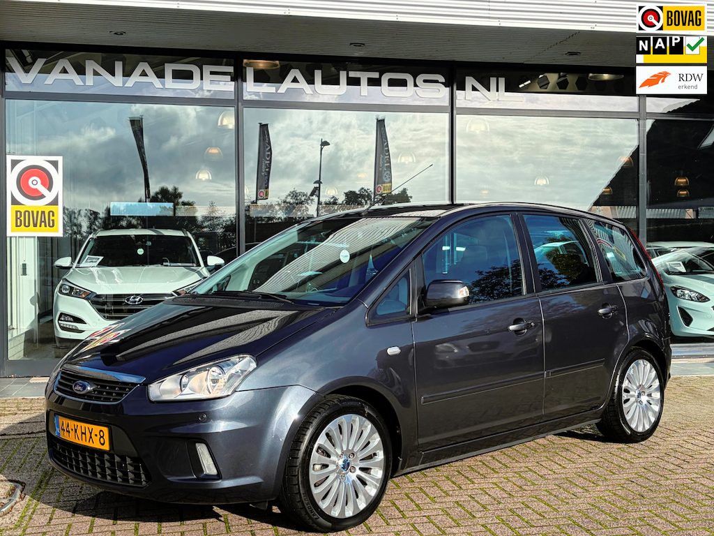 Ford C-Max 1.8-16V Limited 1e Eig! Navi Clima Cruise Park.Sens Trekhaak NL-Auto NAP Dealeronderhouden!