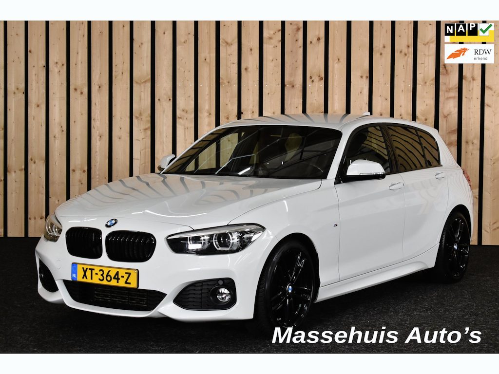 BMW 1-Serie 118i Executive M Sport 107dkm Leer LED Automaat NL-auto 18"4S Clima Stoelverw. + Nwe APK