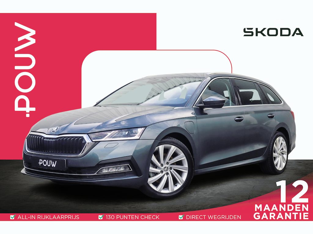 Skoda Octavia Combi 1.4 TSI 204pk PHEV Business Edition Plus | Trekhaak Wegklapbaar | Stuurwiel Verwarmd | Achteruitrijcamera