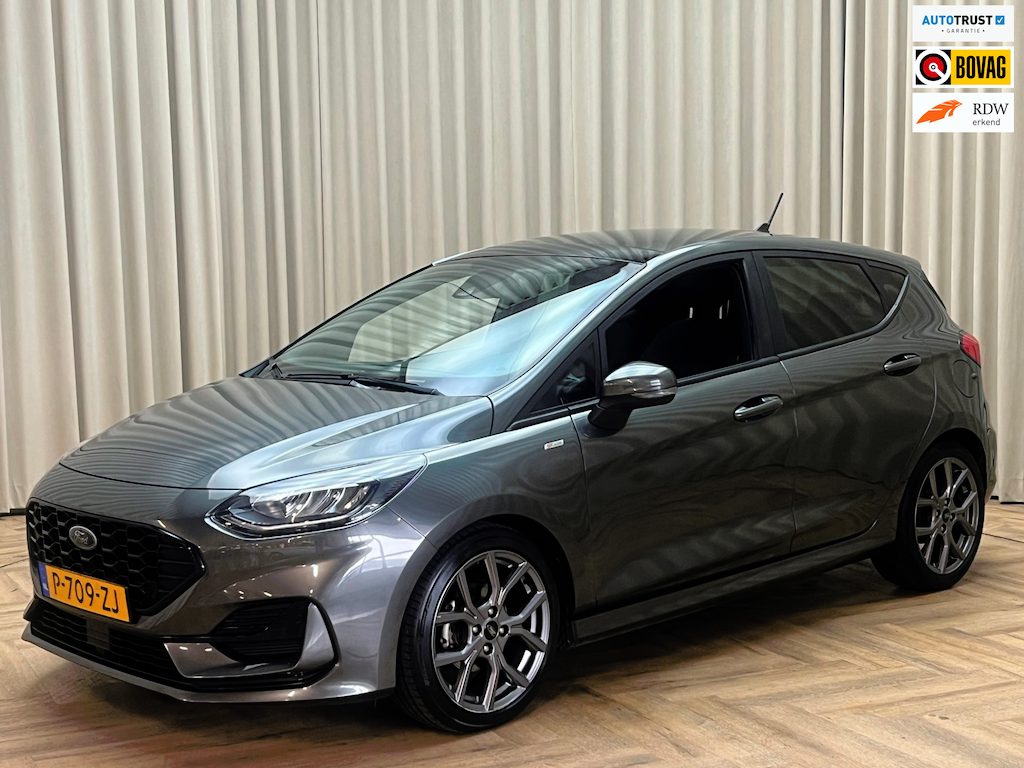 Ford Fiesta 1.0 EcoBoost Hybrid ST-Line| Panoramadak | CarPlay | Navigatie | Org NL | 17” LMV