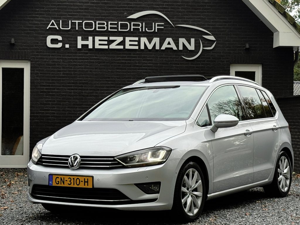 Volkswagen Golf Sportsvan 1.4 TSI Highline PANO DSG AUTOMAAT LED XENON BOMVOL CRUISE CLIMA CAMERA