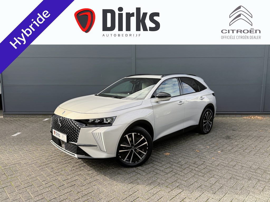 DS 7 300pk 4x4 PHEV Etoile (Elektrisch Schuifdak - Leder incl verwarming/koeling/massage/geheugen - NightVision - Focal Electra - 360gr Camera - Elektrische klep - Adaptieve Cruise Controle)