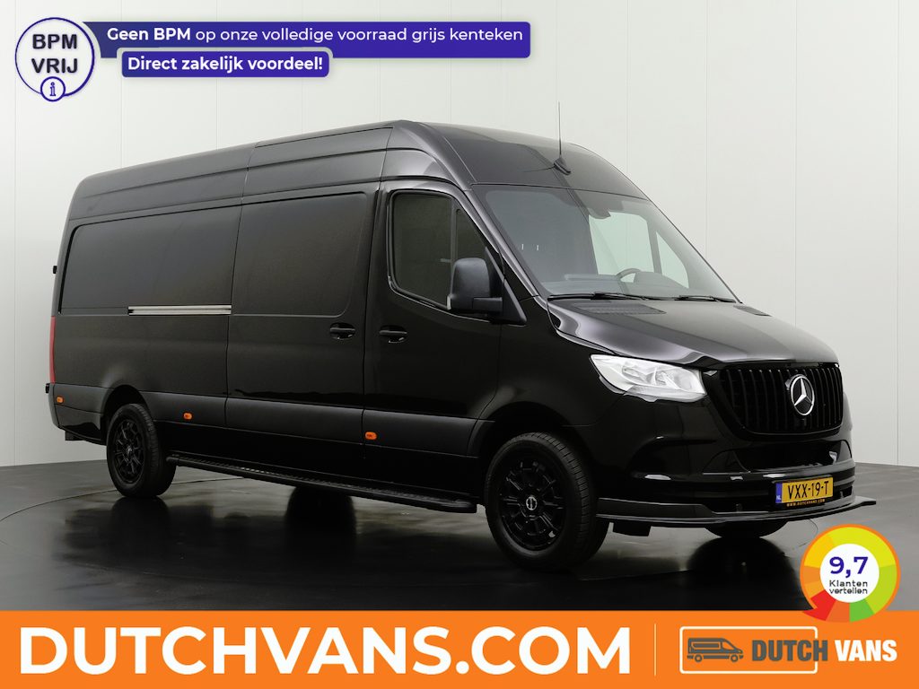 Mercedes-Benz Sprinter 317CDI Automaat L3H2 Maxi Exclusive | Multimedia | Camera | Airco | Cruise | 3-Zits | Betimmering