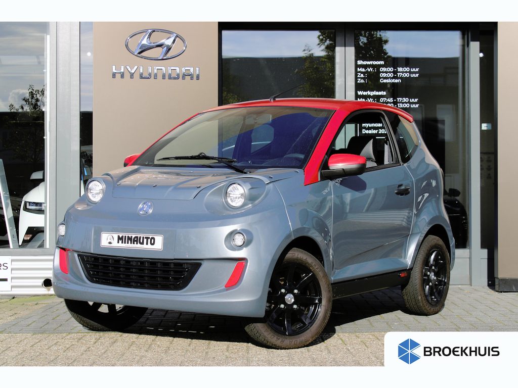 AIXAM E-Minauto Brommobiel | DAB+ | Elektrische ramen | Two-Tone | Verwarming | Nieuwstaat