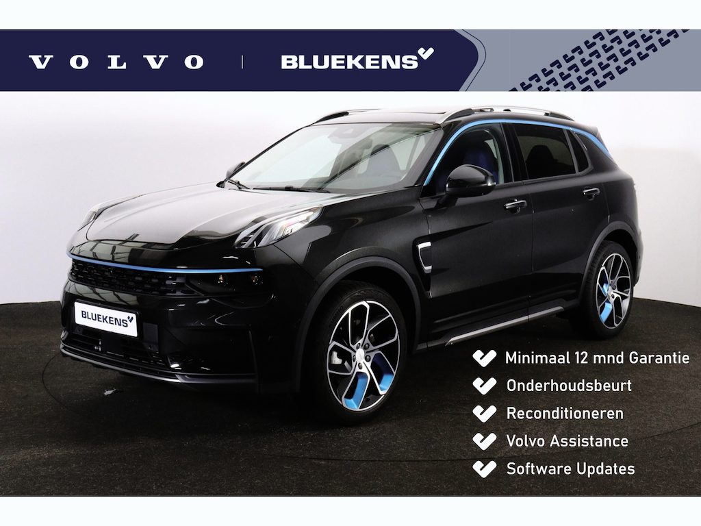 Lynk & Co 01 1.5 - Panorama/schuifdak - Adaptieve Cruise control met stuurovername - 360º Camera - Infinity Audio by Harman/Kardon - BLIS - Stoelverwarming voor - Adaptieve LED koplampen - Geïntegreerde dashcam voor - Elektr. bedienb. achterklep - Draadloze Apple Carplay & Android Auto - Keyless Entry & drive - 20' LMV