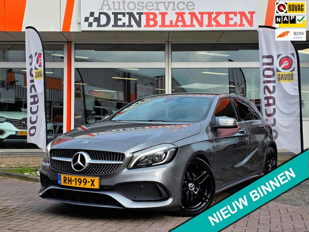 Mercedes-Benz A-klasse 180 Bns Solution AMG Upgrade Edition BJ.11-2017 / Navi / Clima / Half Leer / Carplay / Sfeerverl / 17"Lmv !