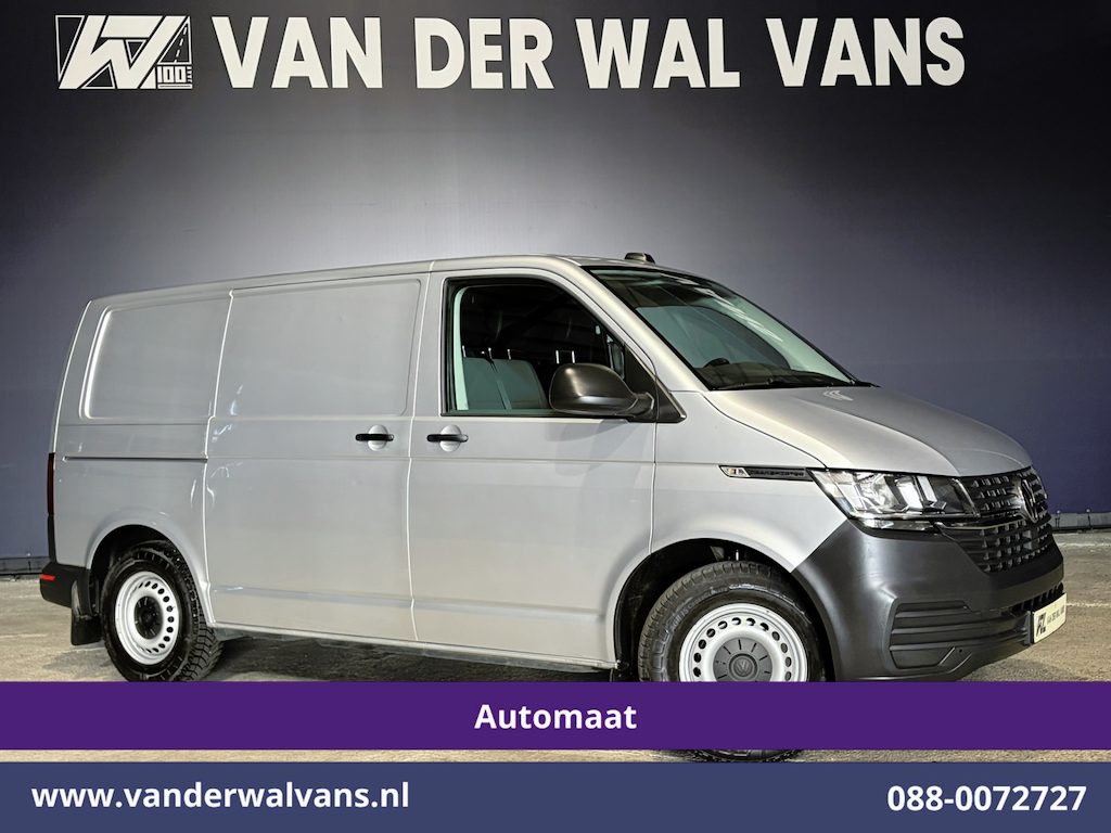 Volkswagen Transporter 2.0 TDI 150pk Automaat Inrichting L1H1 Euro6 Airco | Navigatie | Apple Carplay | Leder | Cruisecontrol Android Auto, Parkeersensoren, Bijrijdersbank, Achterklep