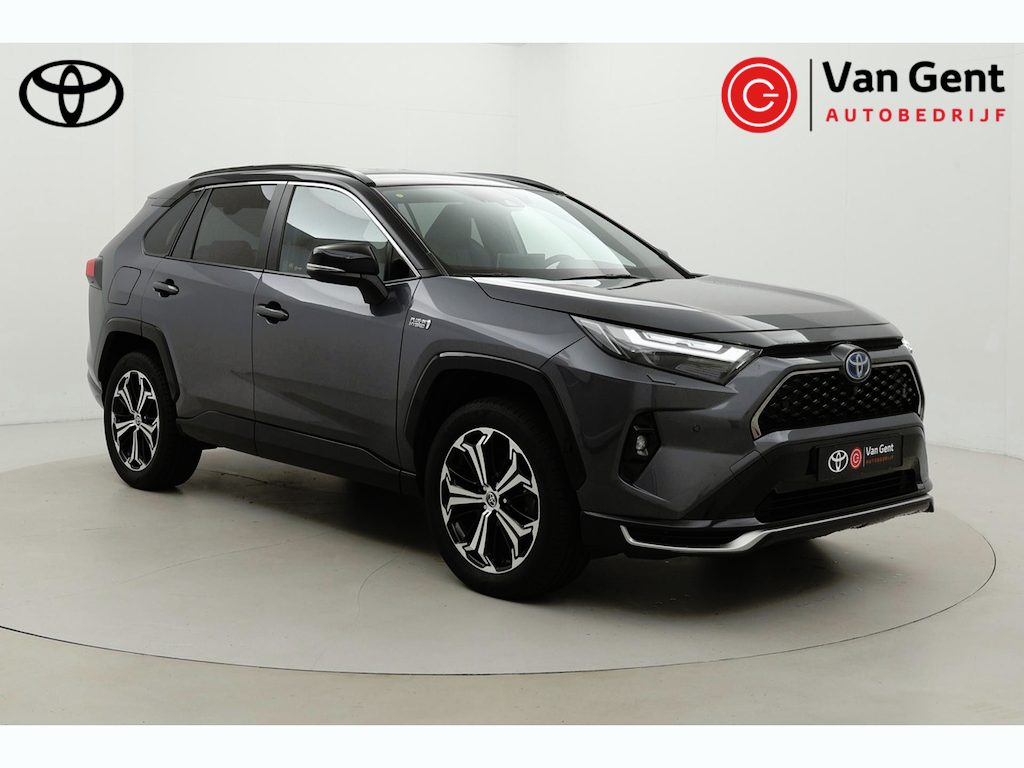 Toyota RAV4 2.5 Plug-in Hybrid AWD Bi-Tone Plus | Trekhaak (1.500 KG) | 360 camera | Leder | Stoelverwarming/-ventilatie | JBL | Head-up display | Navigatie | Apple Carplay / Android Auto | Stuurwiel verwarmd | Verwarmbare voorruit | Digitale binnenspiegel | 18 inch