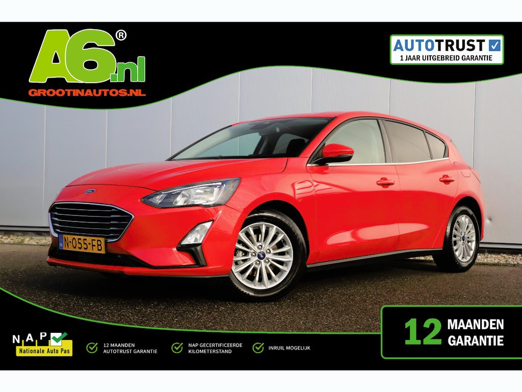 Ford Focus 1.0 EcoBoost Hybrid Titanium X Business 125PK Navigatie Achteruitrijcamera Virtual Cockpit Carplay Climate Cruise Control