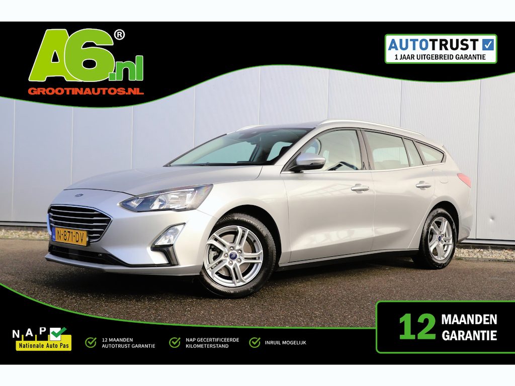 Ford Focus Wagon 1.0 EcoBoost Hybrid Trend Edition Business 125PK Trekhaak Navigatie Achteruitrijcamera Virtual Cockpit Carplay Climate Cruise Control