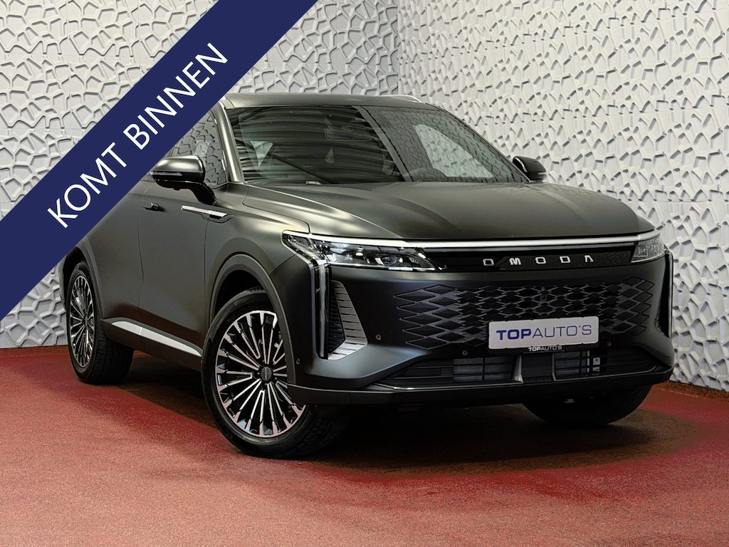 Omoda 9 OMODA 9 PREMIUM AWD | 145 KM ELEKTRISCH | 538 PK | MAT ZWART 4WD 4X4