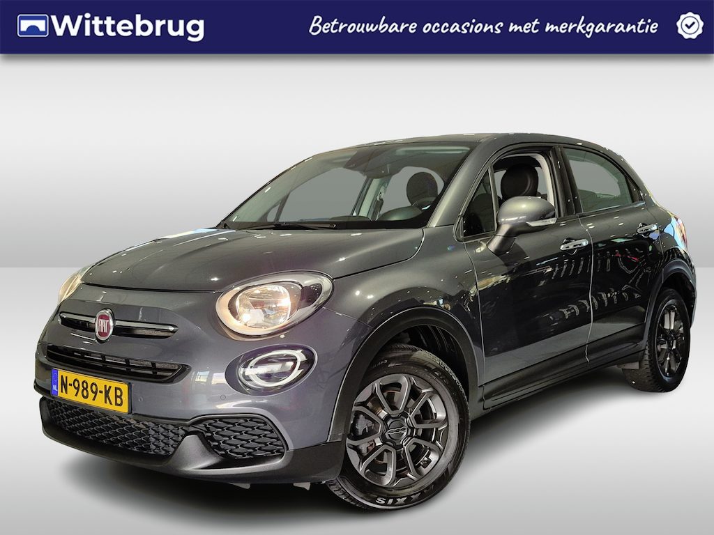 Fiat 500X 1.0 GSE Lounge 120 PK | Keyless Entry | Parkeersensoren | DAB | Navigatie via Apple Carplay of Android Auto | Climate Control | Erg leuke auto met hoge instap !!