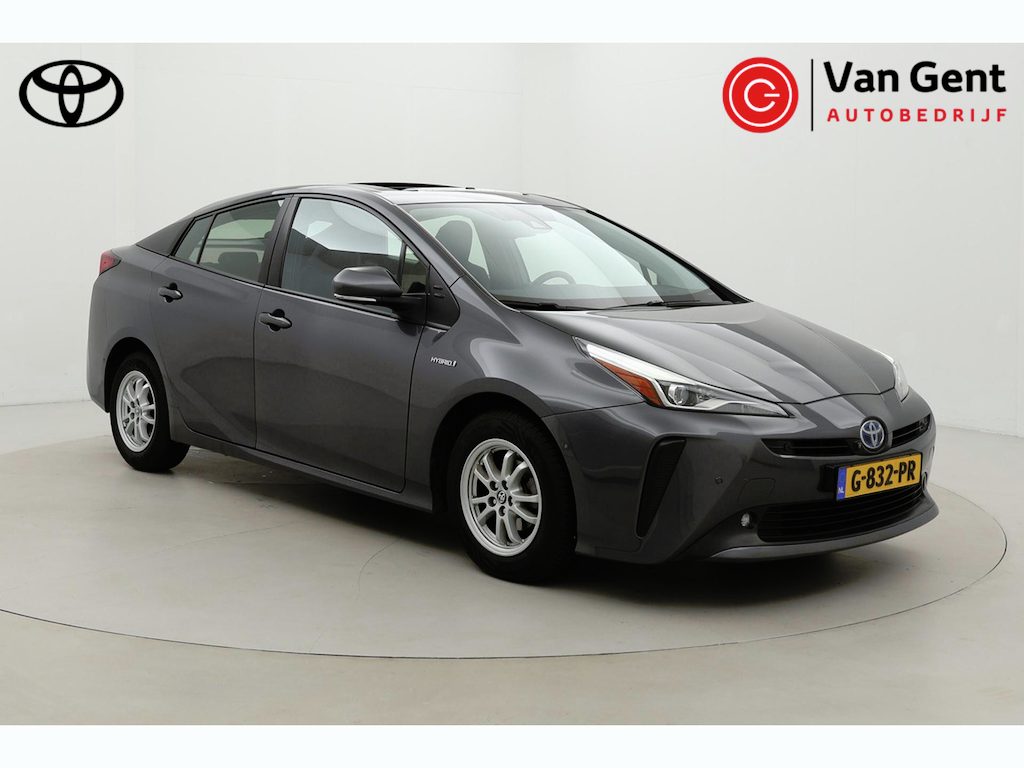 Toyota Prius 1.8 Executive | Elektrisch schuif-/kanteldak | Leder | Dodehoek detectie | Navigatie | Stoelverwarming | JBL | Head-up display | Keyless | 360 camera | Adaptive Cruise | Clima | LED | 15 inch
