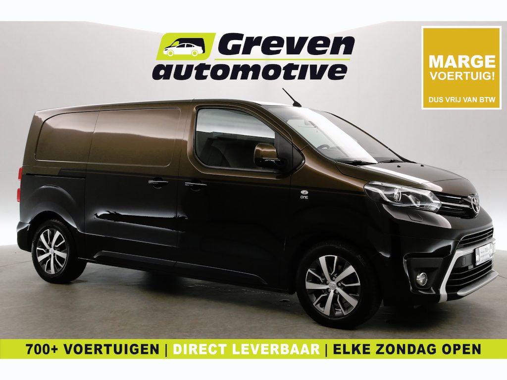 Toyota ProAce 2.0D L2H1 177PK | Marge | Automaat | Clima | Camera | Carplay | Cruise | HUD | Trekhaak | 2xSchuifdeur