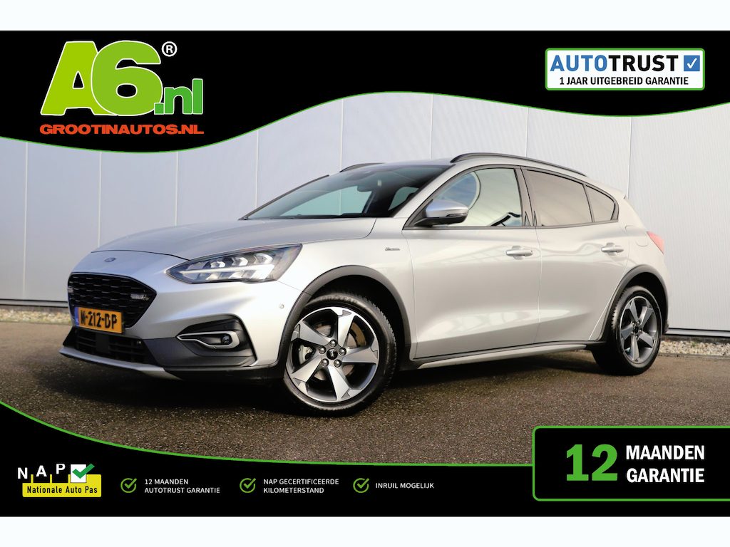 Ford Focus 1.0 EcoBoost Hybrid Active X Business 155PK Trekhaak Navigatie Achteruitrijcamera Virtual Cockpit Carplay Climate Cruise Control Stuur & Stoelverwarming