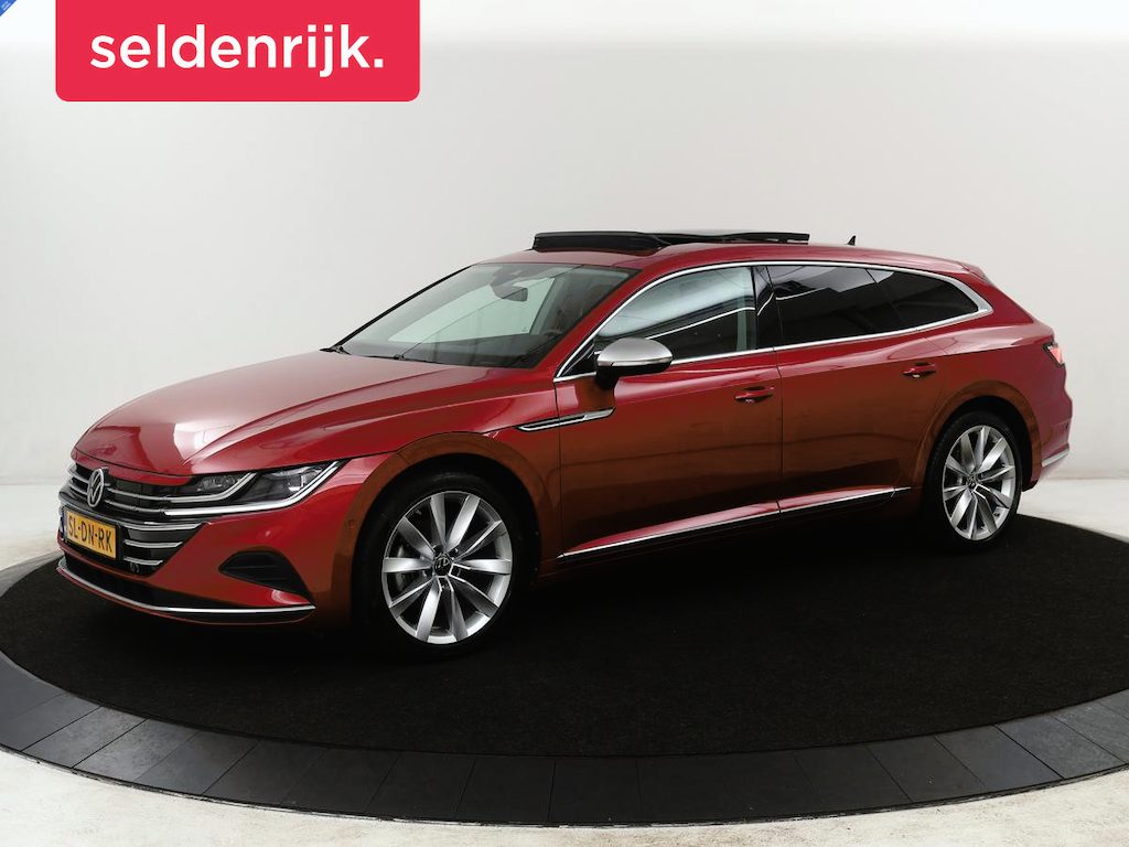 Volkswagen Arteon 1.4 TSI eHybrid Elegance | SOH 90,9% | Panoramadak | Trekhaak | Leder/alcantara | Adaptive cruise | Stuur/stoelverwarming | Camera | Park assist