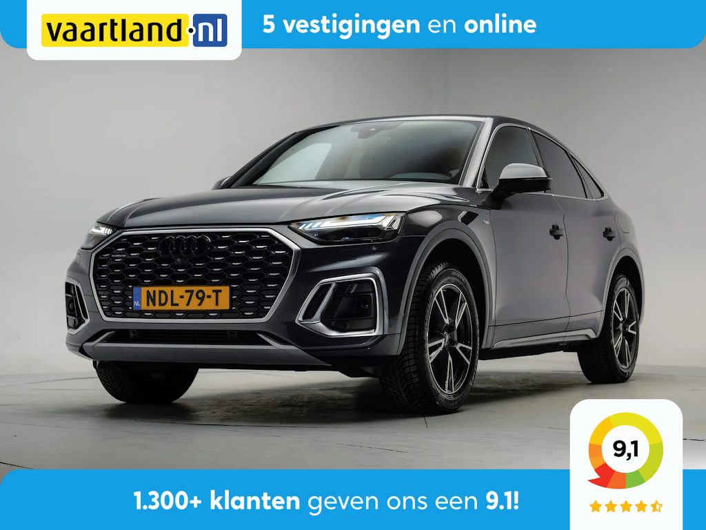 Audi Q5 Sportback 50 TFSI e quattro S edition [ Leder Stoelverwarming Virtual ]