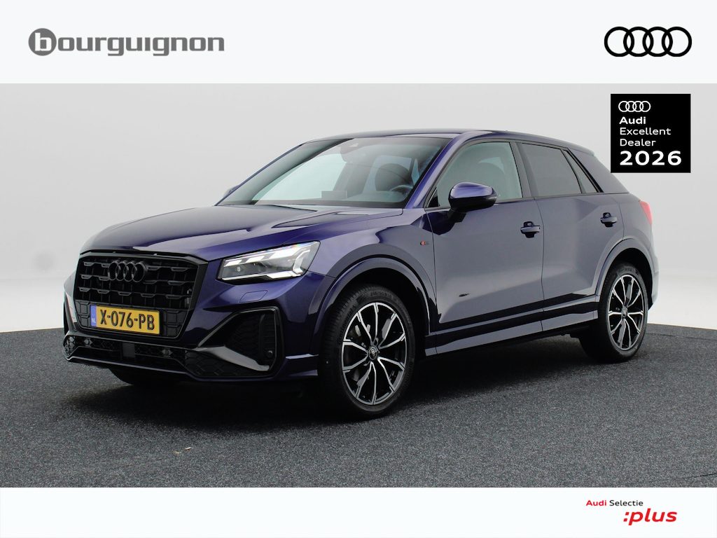 Audi Q2 35 TFSi 150 Pk Automaat S-Line | Trekhaak | Stoelverwarming | Navigatie | Virtual Cockpit | Matrix LED | 17 Inch | 81.345 Km !!