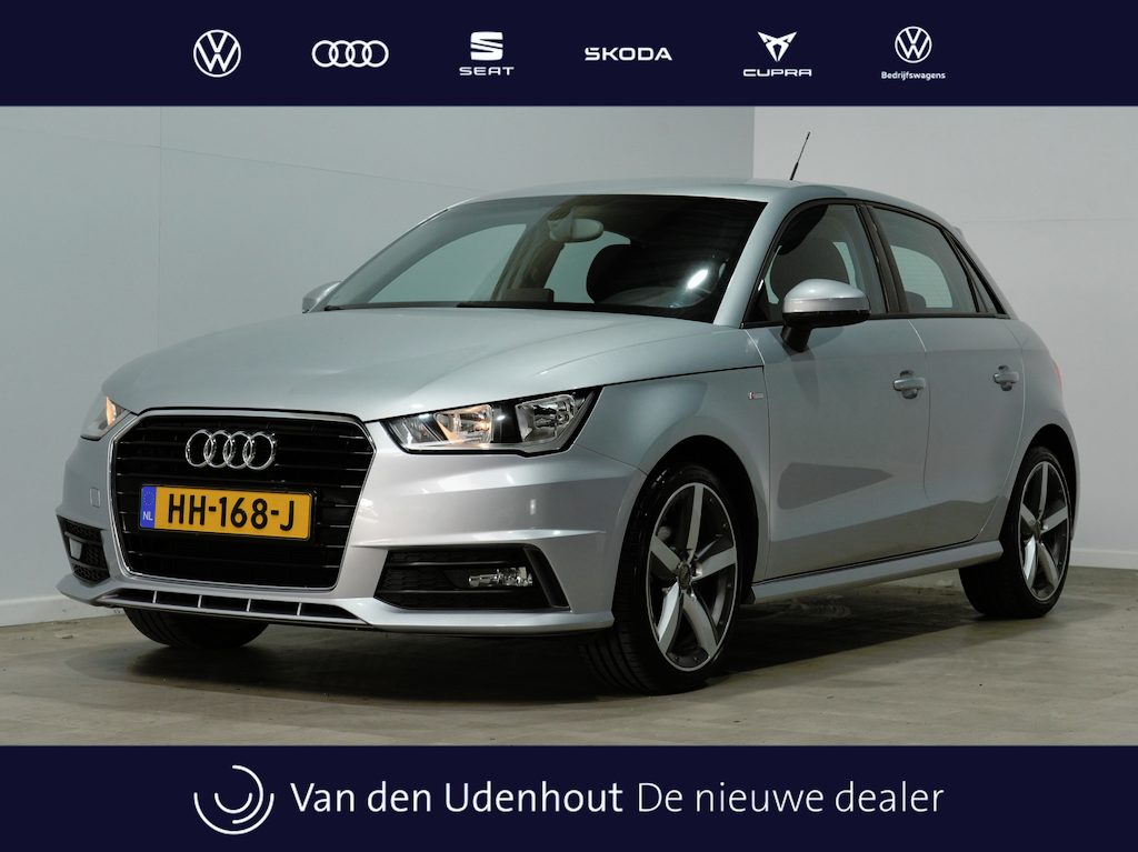 Audi A1 Sportback 1.0 TFSI 95 pk Sport S Line in en exterieur, Navigatie, PDC, 60