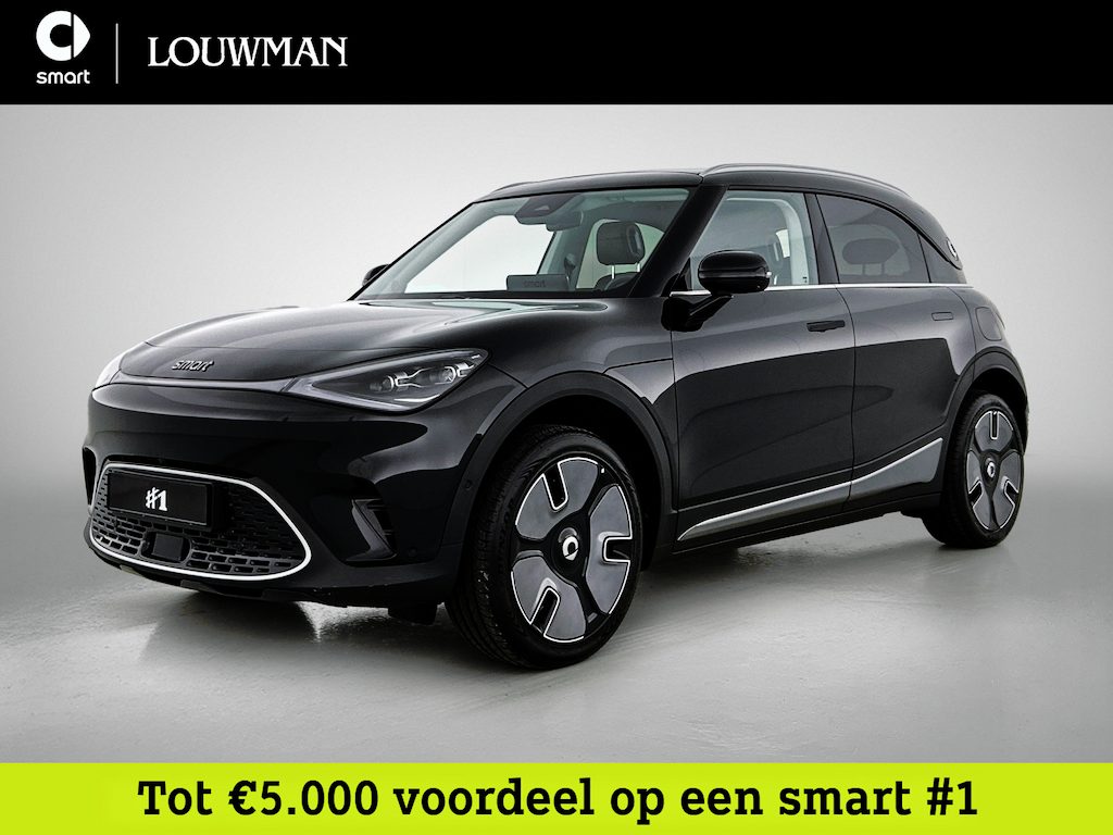 smart #1 Premium 66 kWh MY25 | Head-up display | Warmtepomp | Memorypakket voorstoelen | 360° camera | Adapt. cruise control | Matrix LED-koplampen | Beats audiosystem |