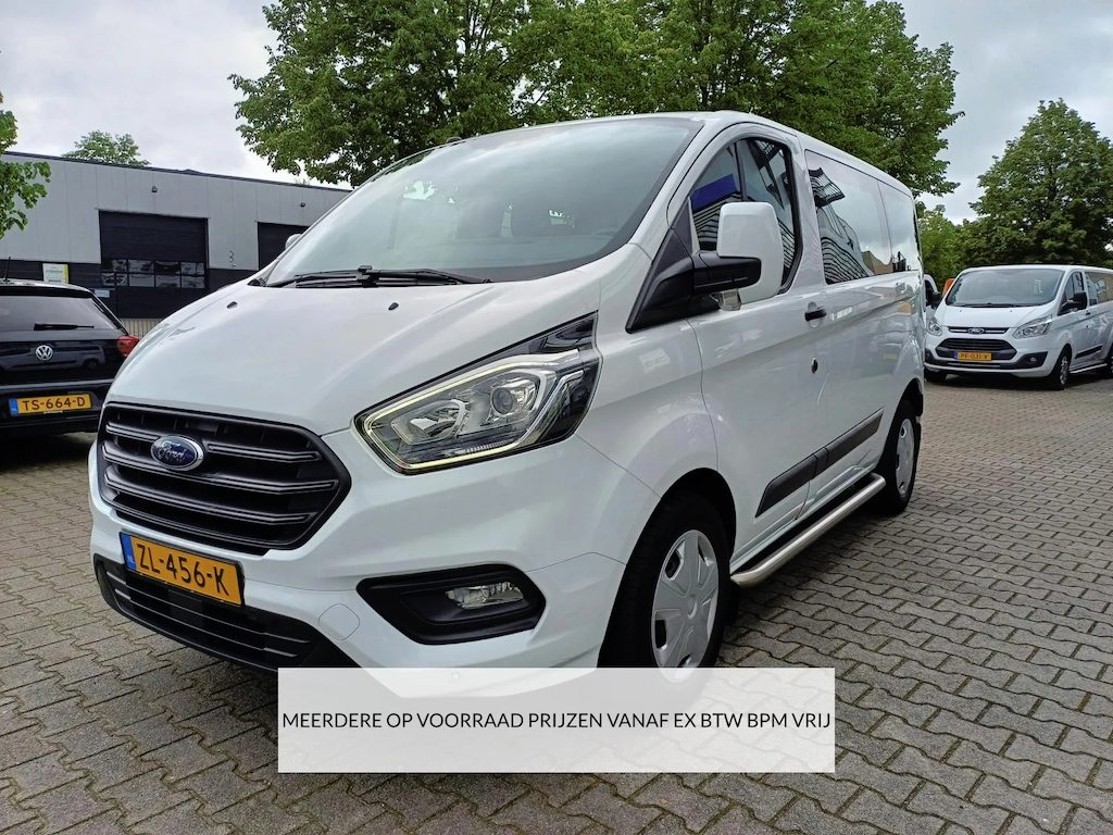 Ford Transit Custom 2.0 TDCI L1/L2 H1 9PERSONEN/PRIJS EX BTW BPM VRIJ / MEERDERE OP VOORRAAD