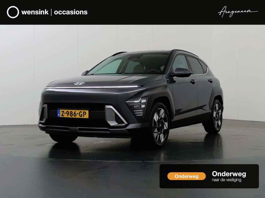Hyundai Kona 1.6 GDI HEV Premium Sky | Schuif/Kanteldak | Bose Audio | Adaptieve Cruise Control | Stoelverwarming | Leder | Elektr. Achterklep |