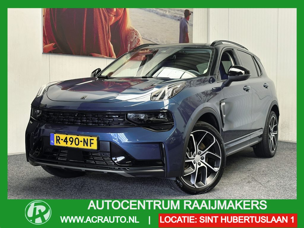 Lynk & Co 01 1.5 BLACK EDITION 360 CAMERA ADAPTIVE CRUISE CONTROL SCHUIF/KANTELDAK APPLE CARPLAY/ANDROID RIJSTROOKSENSOREN ZEER MOOI !!