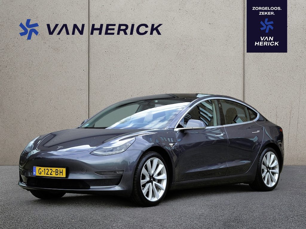 Tesla Model 3 Standard RWD Plus 60 kWh | Panoramadak | Leder | 19"LMV | NAP