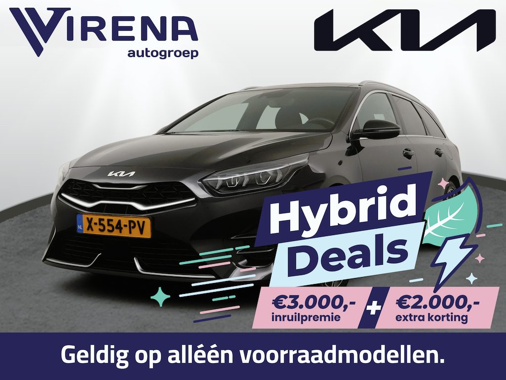 Kia Ceed Sportswagon 1.5 T-GDi GT-Line - Schuif-/Kanteldak - Stoel-/Stuurverwarming - Climate Control - Fabrieksgarantie tot 2031