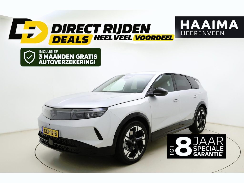 Opel Grandland Electric GS 97 kWh DEMO | 700km WLTP | Electrische Achterklep | Panoramisch Schuif/Kantel Dak | Electrische Stoelen ARG Comfort | 360 Vision