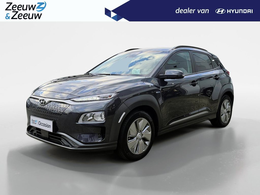 Hyundai Kona Electric EV Fashion 64 kWh | Zeer nette auto | 97,6 % SOH | Navigatie | Head-up display | Achteruitrijcamera | Hoge zit |