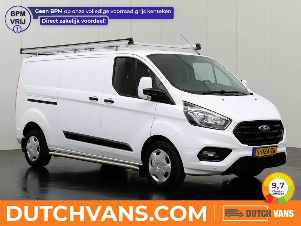 Ford Transit Custom 2.0TDCI L2H1 Worker Imperiaal | 2800Kg Trekhaak | Airco | Cruise | Betimmering | 3-Zits