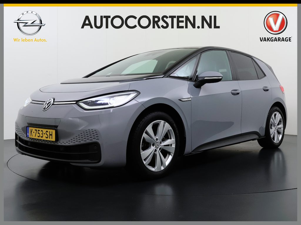 Volkswagen ID.3 204PK 62kWh SOH 90% Trekhaak Adap.Cruise Stoelverwarming Matrix led Navi-Pro Apple Carplay Android Auto Pdc Business Privacy Glas Mirror Link Isofix Keyless advanced Rijstrooksensor Bluetooth