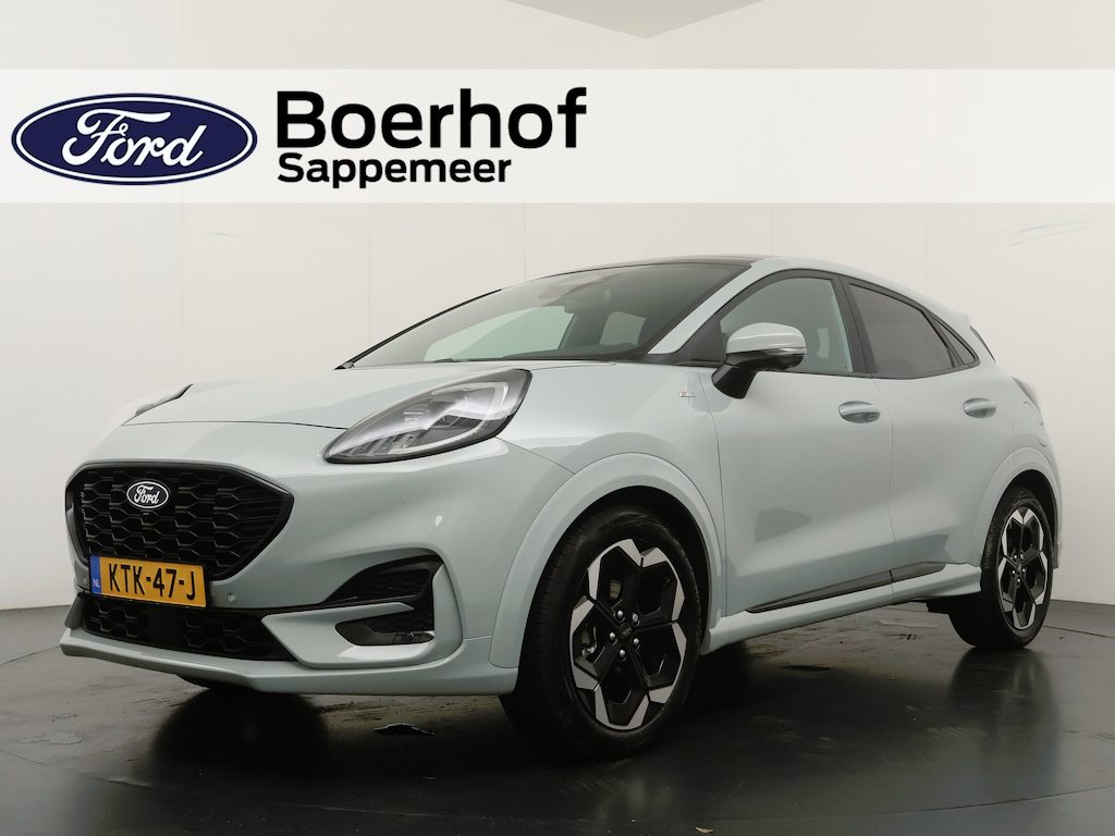 Ford Puma EcoBoost Hybrid 155pk ST-Line X | Winter Pack | Pano | 360° Camera | B&O | Matrix LED | El. a. klep | Adapt. cruise | Garantie t/m 03-2028 |