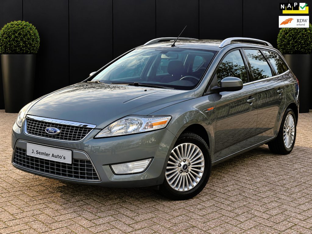 Ford Mondeo Wagon 2.0-16V Titanium AIRCO CRUISE APK 08-2027 STOELVERWING