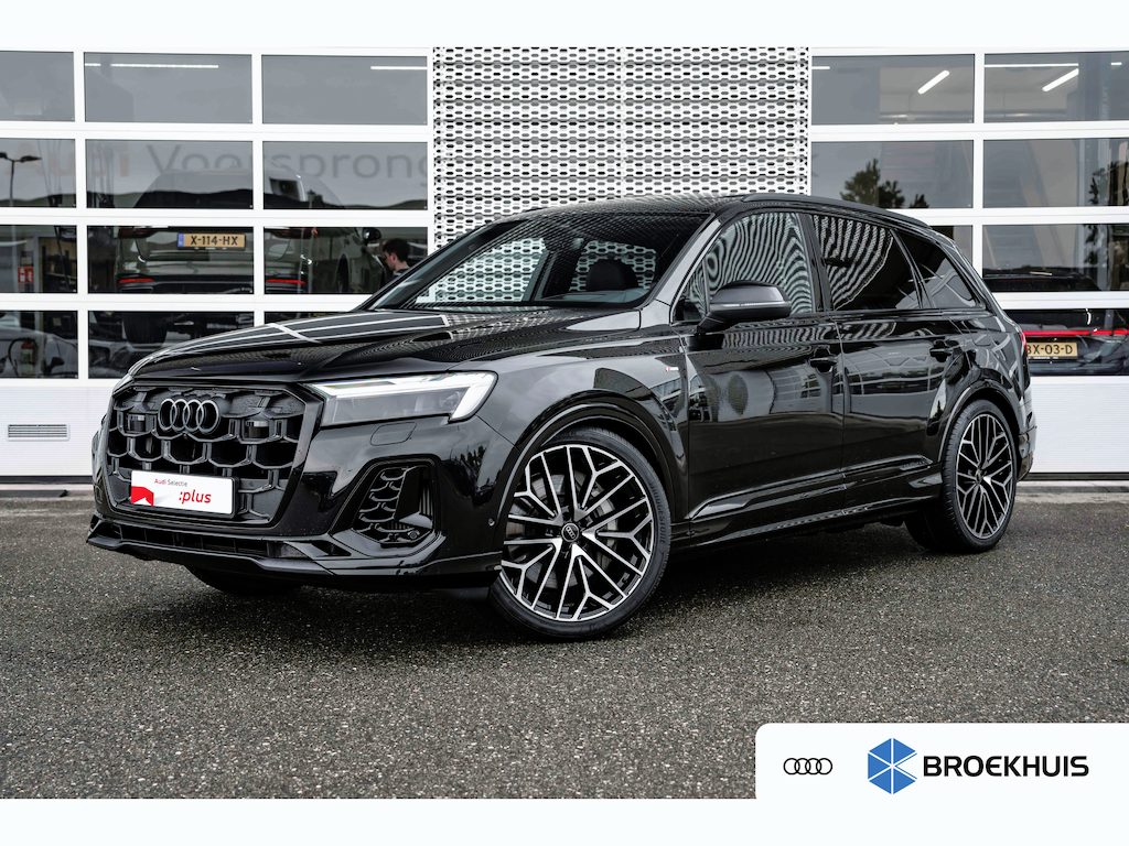 Audi Q7 55 TFSI e quattro Pro Line S | Apple Carplay/Android Auto|telefoonintegratie premium | Luchtvering | Matrix LED koplampen | Panoramadak | Trekhaak | Bang & Olufsen | Memory | HUD |