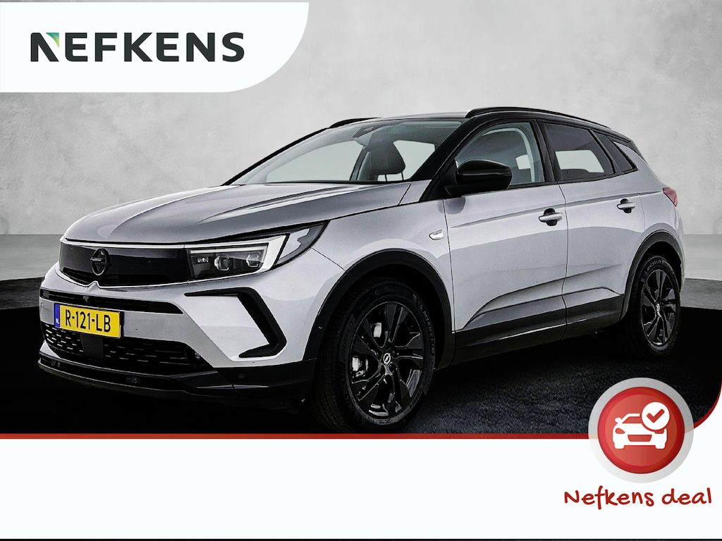 Opel Grandland 1.2 130pk GS Line | Navigatie | Elektrische Klep | 360 Camera |Stoel-/Stuurverwarming | Navigatie | Climate Control | 18"LMV | Dodehoekdetectie |