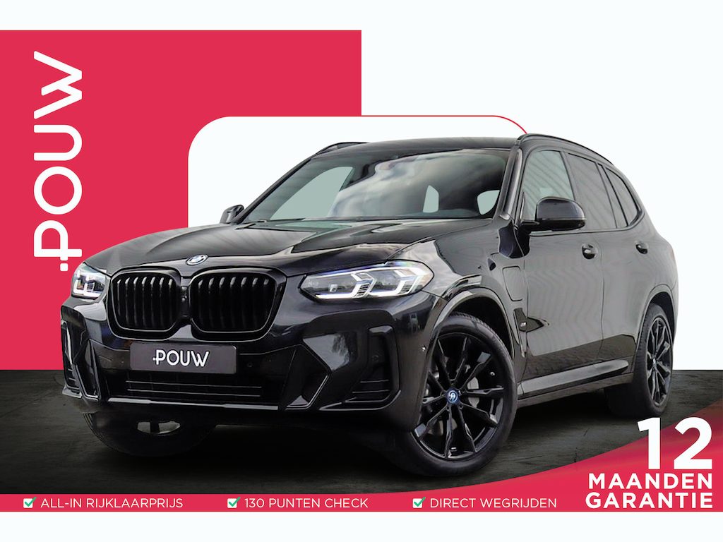 BMW X3 xDrive30e 292pk High Executive | M Sport Pakket | Head-up display | SoH 92% | 20" Velgen | Rondomzicht Camera | Laser led light | Lederen bekleding