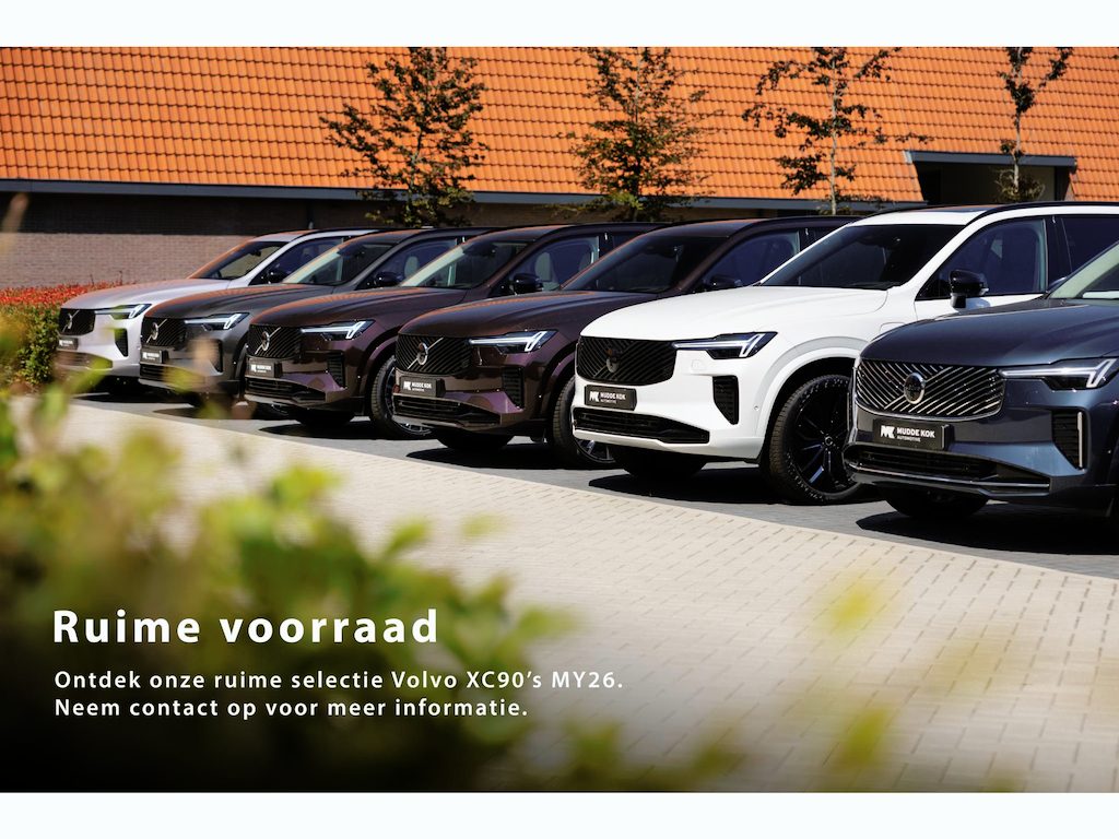 Volvo XC90 T8 Ultra Dark Ruime voorraad beschikbaar. Kijk op Muddekok.nl of vraag de verkoper
