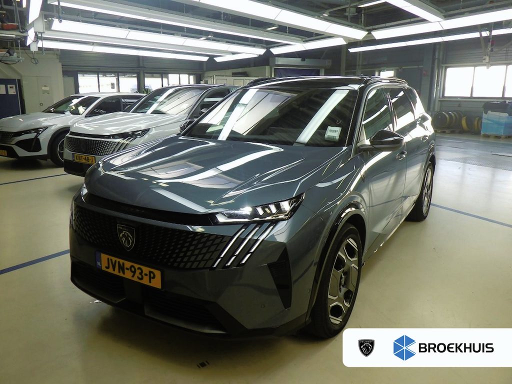 Peugeot e-5008 GT Exclusive 73 kWh 7p 98% SOH | Afn. Trekhaak | Leder | Massage | Navigatie | 360 Camera | Stoel/Stuurverwarming | !