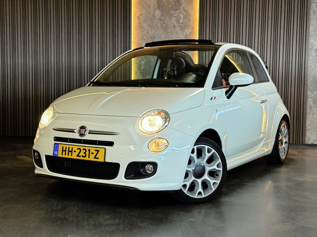Fiat 500C 0.9 TwinAir Turbo Cabrio | Navi | Climate | LM Velgen Digidash