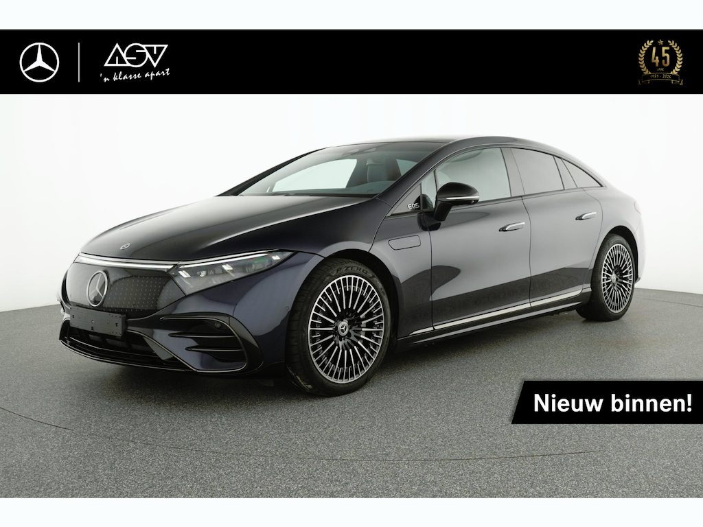 Mercedes-Benz EQS 350 AMG Line 118 kWh luchtvering, Head-up display, Massage in de stoelen, Hyperscreen, sluitbekrachtiging