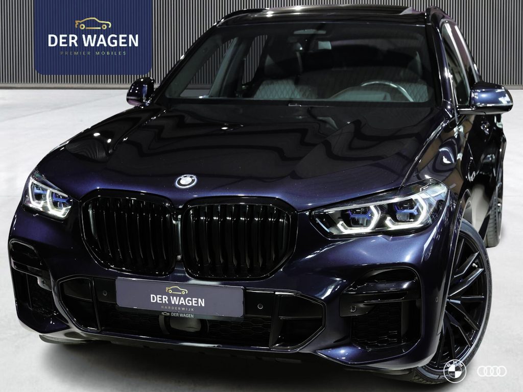 BMW X5 xDr45e M SPORT / PANODAK / ACC / COMFORT STOELEN / HARMANKARDON / VERW STOELEN-STUUR-ARMSTEUNEN / LASER LED /22"