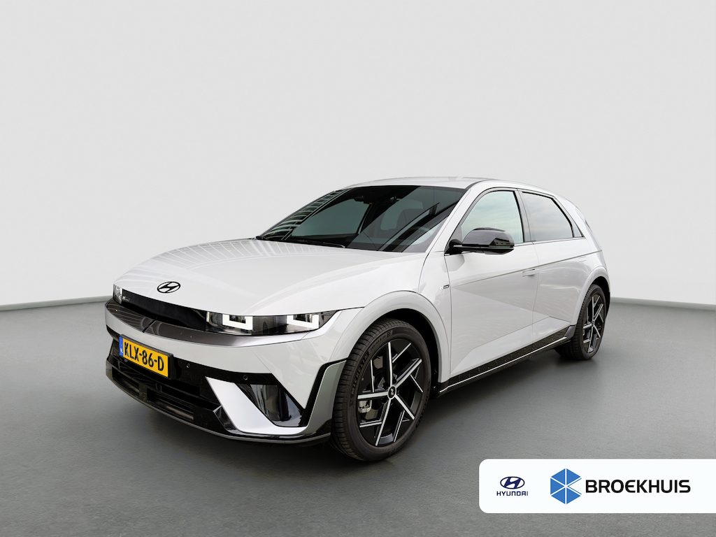 Hyundai Ioniq 5 84 kWh 229pk RWD N Line Business | Carplay | 20-inch Velgen | Halfleder | LED | DAB | Climate | Adaptive Cruise | Handsfree achterklep | Stoel- en stuurverwarming | Bose Audio |Warmtepomp | Camera | Draadloze telefoonlader | Privacyglass
