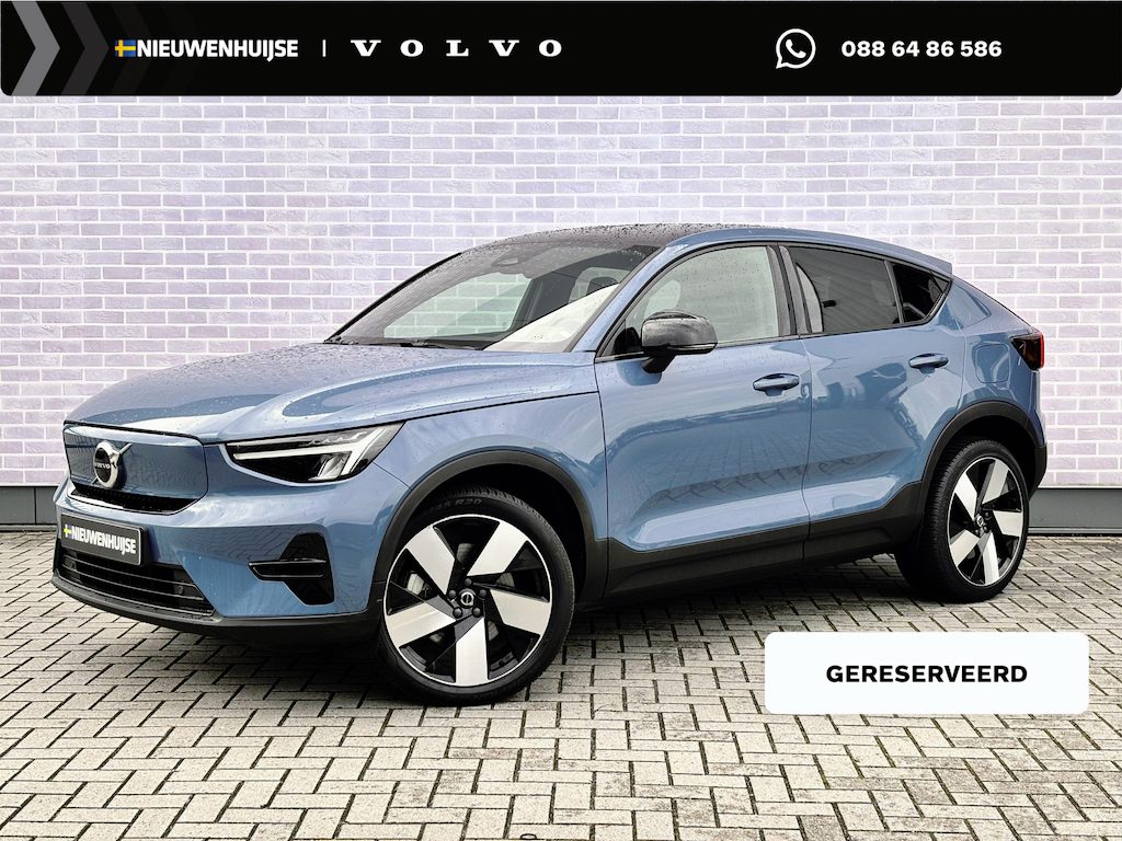 Volvo C40 Recharge Core 69 kWh | Cruise Control | Panoramadak | Stoel-/Stuurverwarming | Navigatie | Standkachel | Warmtepomp |
