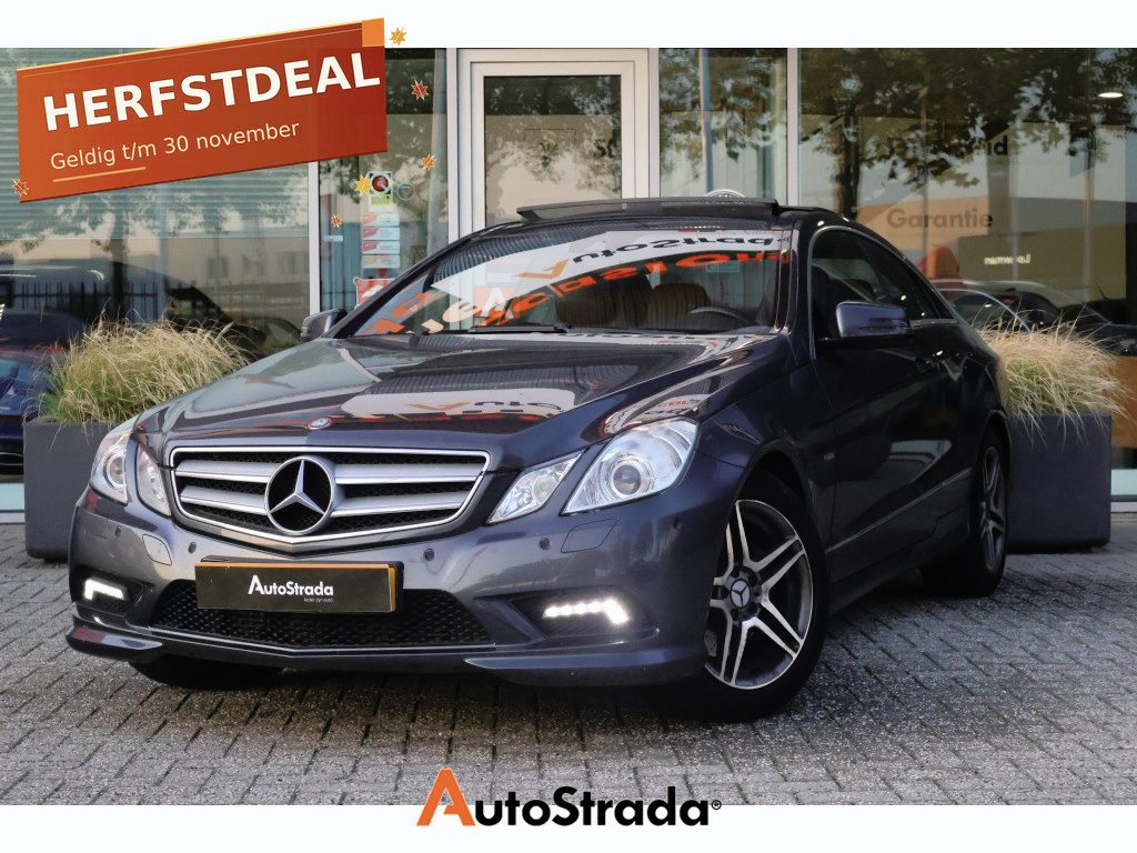 Mercedes-Benz E-klasse E250CGI COUPE AUT5 W212 BlueEFFICIENCY Pano I Navigatie I Climate I Parkeersensoren I Leder