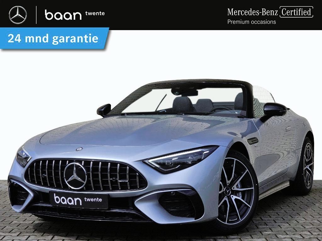 Mercedes-Benz AMG SL 43 Automaat | AMG Nightpakket | Achterasbesturing | Rij-assistentiepakket | Digital Light | 360° Camera | Airscarf | DAB+ | Burmester Surround Sound | Manufaktur dakhemel | Memory |