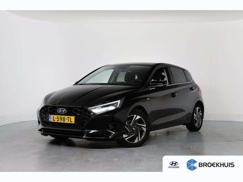 Hyundai i20 1.0 T-GDI Premium | Trekhaak | Stoel/Stuurverwarming | Navi | Camera | BOSE | BLIS | Parkeersensoren V+A | DAB | Cruise Control | Lichtmetalen Velgen